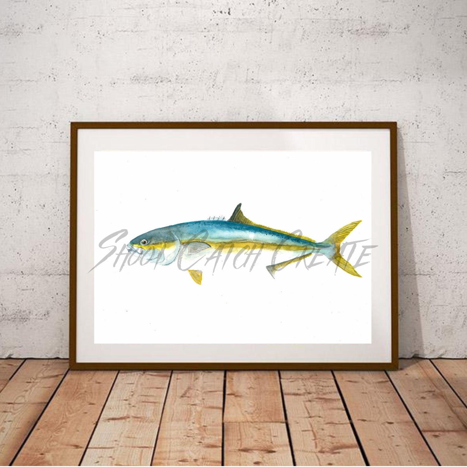 Kingfish print